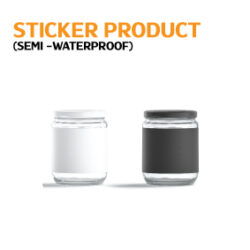 STICKER PRODUCT (SEMI-WATERPROOF)